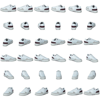 T2300 Ctr W White-burgundy