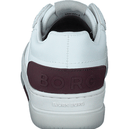 T2300 Ctr W White-burgundy