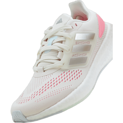 Pureboost 22 Shoes Cloud White / Silver Metallic / Beam Pink