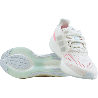 Pureboost 22 Shoes Cloud White / Silver Metallic / Beam Pink