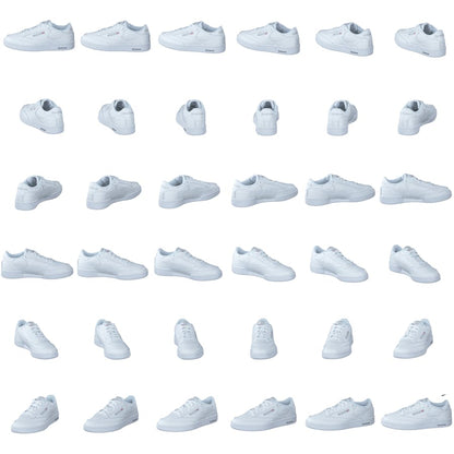 Club C 85 White/sheer Grey