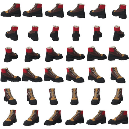 Boot With Wool Lining 2580/1321/2581/2233 Cam/black/
