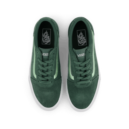 Wm Ward Metallic Suede Duck Green