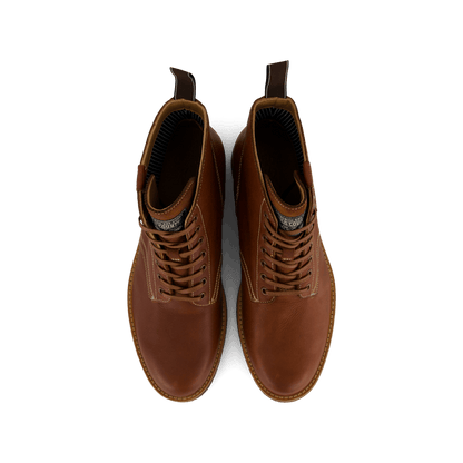Tumbled Leather Boot Peanut