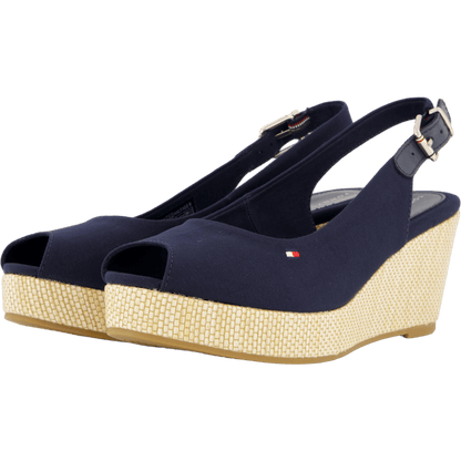 Iconic Elba Sling Back Wedge