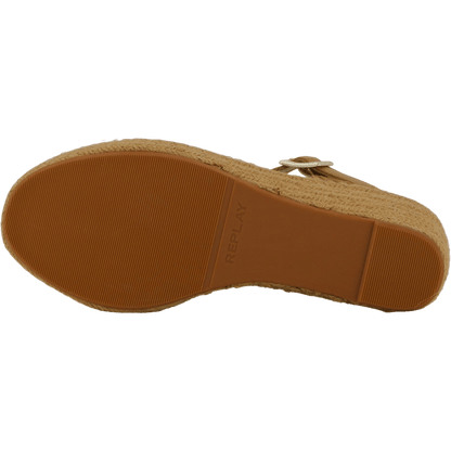 Susan Cross Espadrille Platin