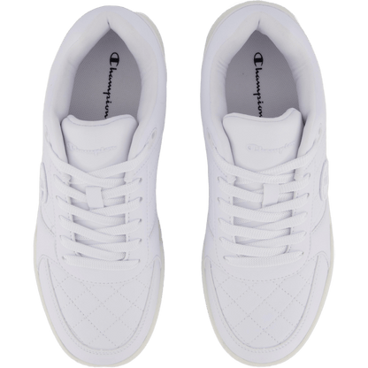 Rd18 Heritage Quilt Low Cut Sh Star White