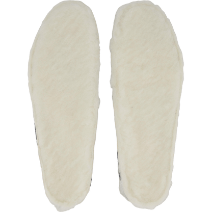 Bl Sheepskin Footbed White