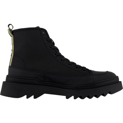 Kamiki High U Textile Black