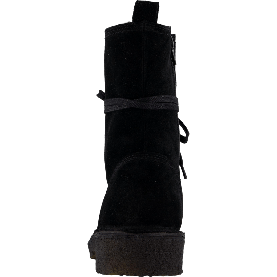 T6959 Black Suede/black Sole 500