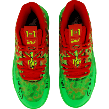Mb.01 Thermal Fluro Green Pes-puma Red