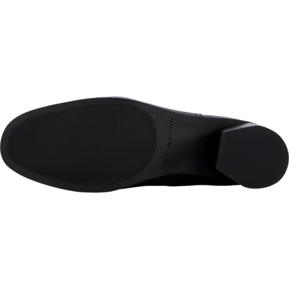 Th Logo Mid Heel Bootie Black
