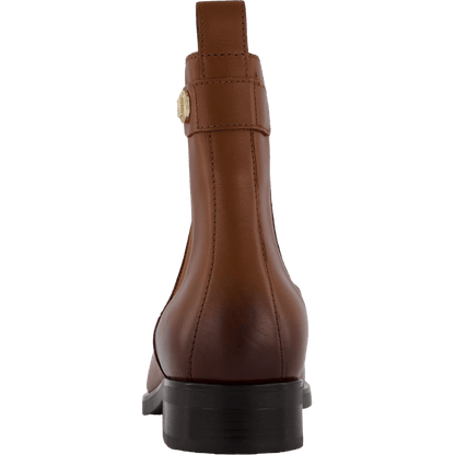 Th Stud Leather Low Chelsea Cognac Brown