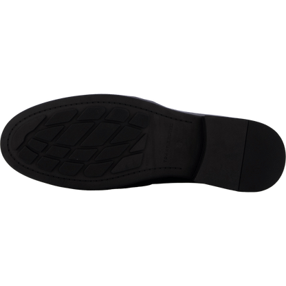 Th Chain Leather Loafer Black