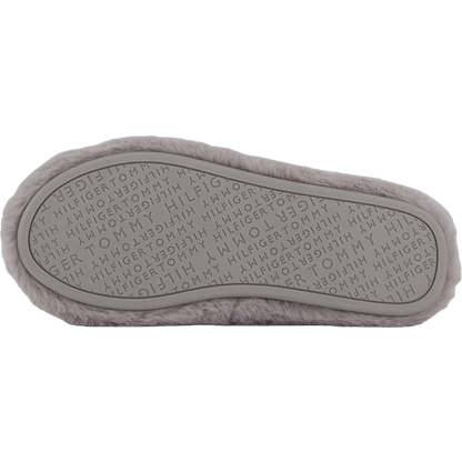 Hilfiger Fur Basics Slipper Grey Whisper