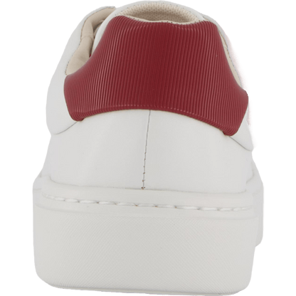 Cupsole Lace Up W/ml Lth Bright White/winery