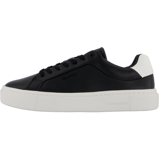 Cupsole Lace Up W/ml Lth Ck Black