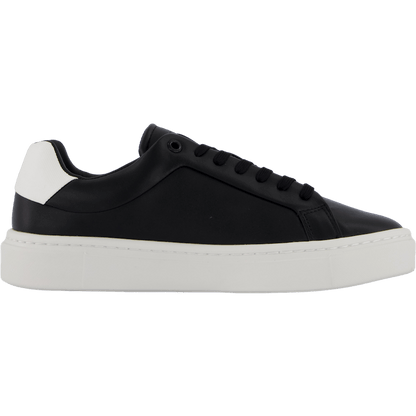 Cupsole Lace Up W/ml Lth Ck Black