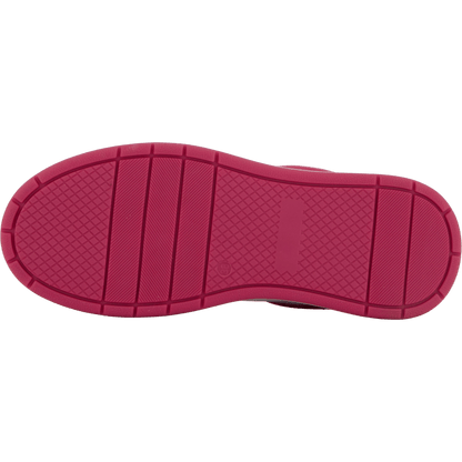 The Ella 2.0 White/fuxia Tumbled Leather