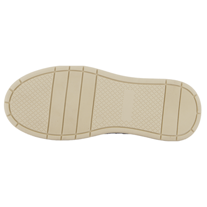 The Ella 2.0 White Leather/bronze