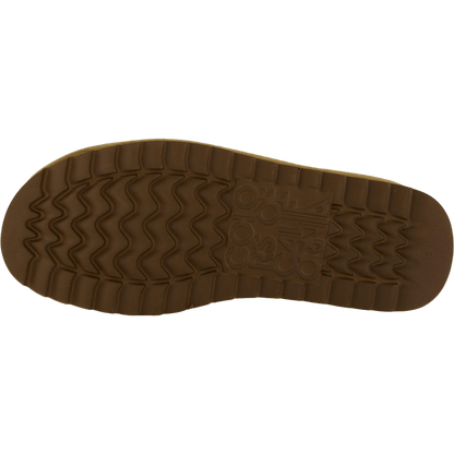 Lowboot Plateau Metallic Tan