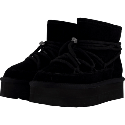 Snow Boot Plateau Black
