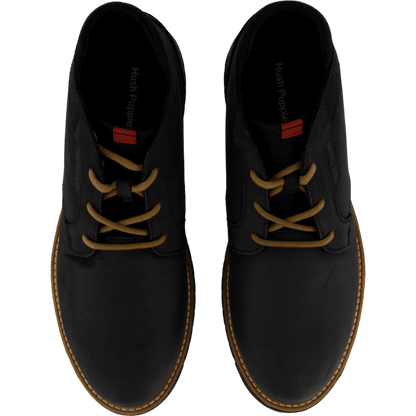 Jenson Chukka Bold Black Nubuck