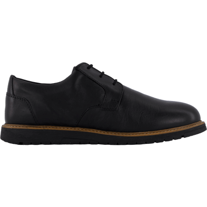 Jenson Oxford Bold Black Leather