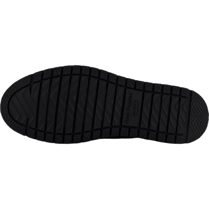 Jenson Oxford Bold Black Leather