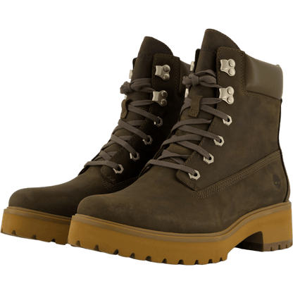 Mid Lace Up Boot Olv Full Grain