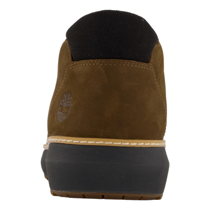 Mid Lace Up Chukka Boot Dk Brn Nubuck