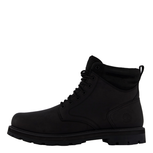 Mid Lace Up Waterproof Boot Blk Full Grain