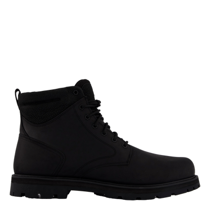 Mid Lace Up Waterproof Boot Blk Full Grain