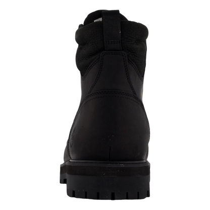 Mid Lace Up Waterproof Boot Blk Full Grain
