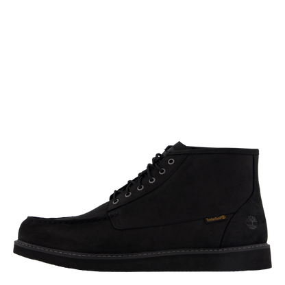 Mid Lace Up Chukka Boot Black Nubuck