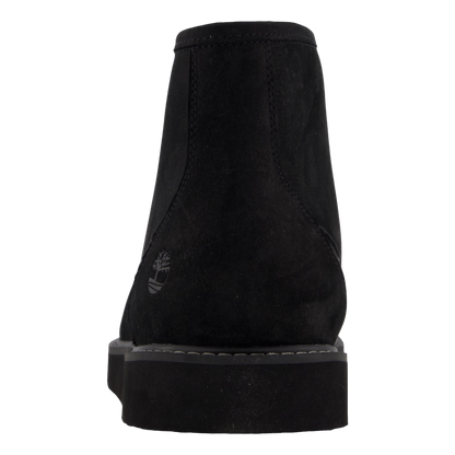 Mid Lace Up Chukka Boot Black Nubuck