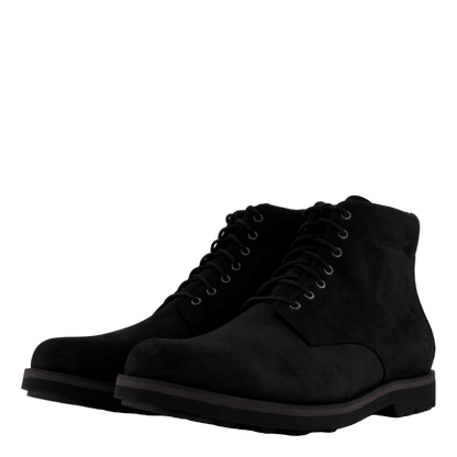 Mid Zip Up Waterproof Boot Jet Black