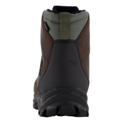 Mid Lace Up Waterproof Snow Bo Dark Brown