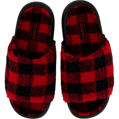 Classic Buff Check Slide Black