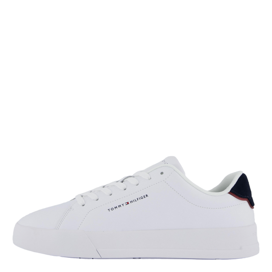 Th Court Lth Detail Ess White