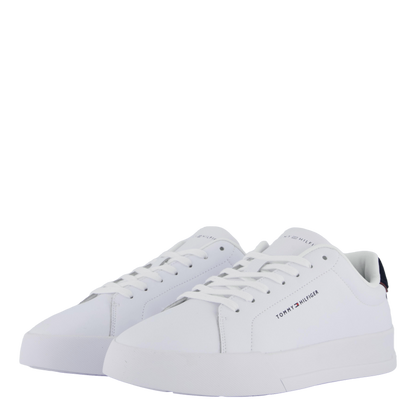 Th Court Lth Detail Ess White