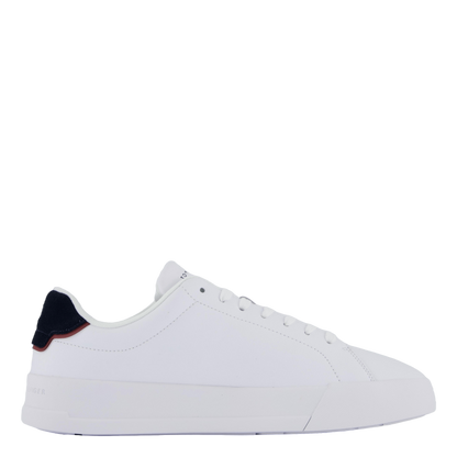 Th Court Lth Detail Ess White