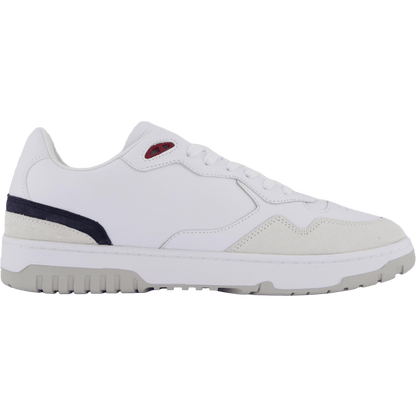 Th Basket Street Leather White