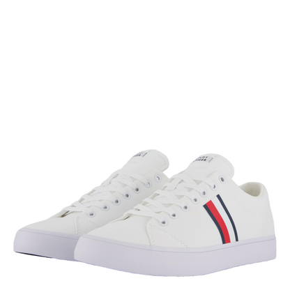 Th Hi Vulc Low Core Stripes Me White