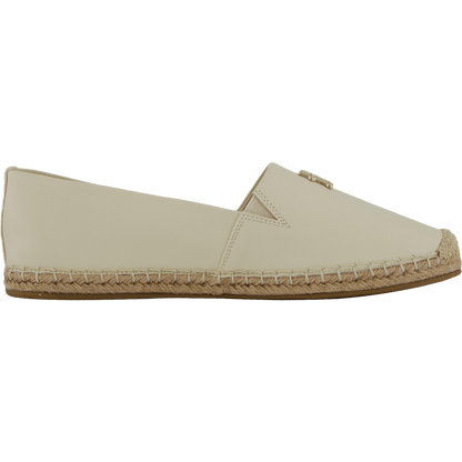 Th Logo Leather Espadrille Beige