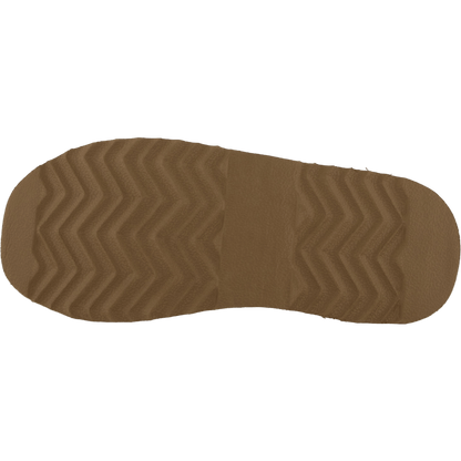 Chaplin Slide Chestnut Suede