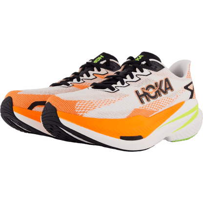 M Mach X 3 White / Neon Tangerine
