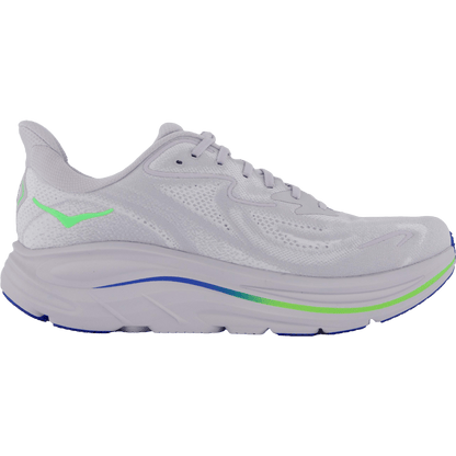 M Clifton 10 Ash Grey / Neon Green