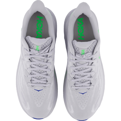 M Clifton 10 Ash Grey / Neon Green