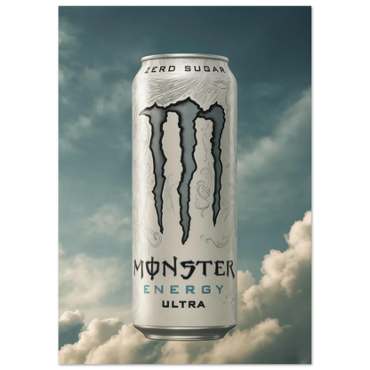 Monster Energy Ultra Poster - Choose Your Perfect Size